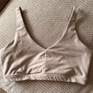 Beyond Yoga Taupe Bralette